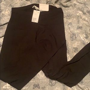 basic black leggings